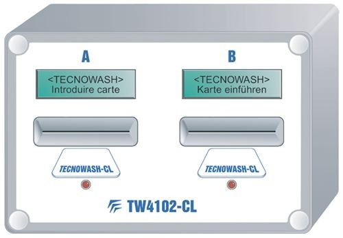 Electrolux CSTW4102CL Chipcard-System für 2 Geräte