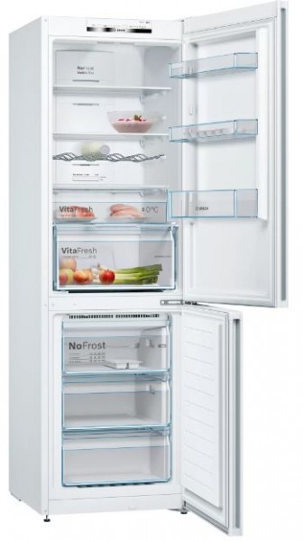 Bosch KGN36VWED Freistehende Kühl-Gefrier-Kombination mit Gefrierbereich unten