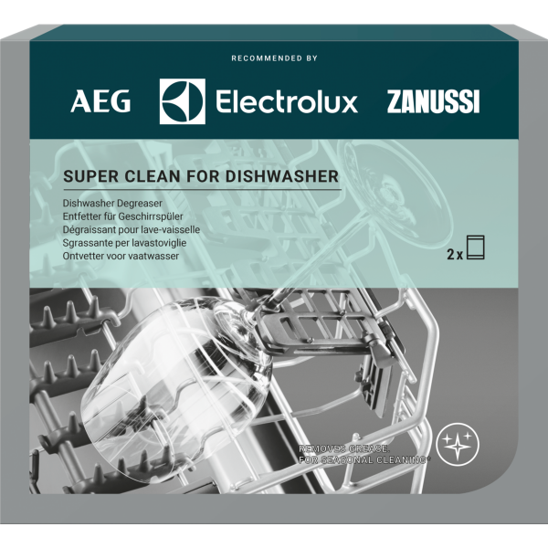 Electrolux Zubehör M3DCP200, Super Clean Extrastarker Entfetter für GS ( 2 Sachets à 50gr)
